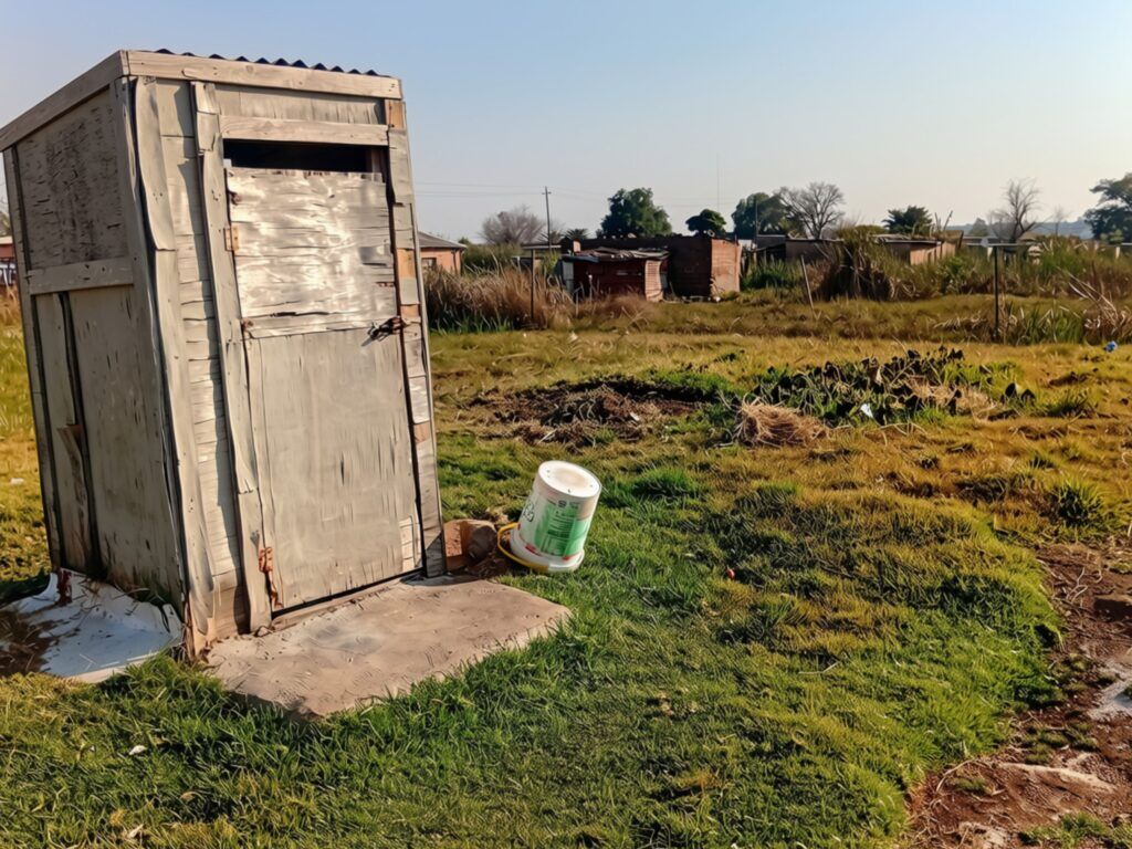 IN PHOTOS | No room left to dig: Inside Stinkwater’s pit toilet crisis 7 Eight Edited