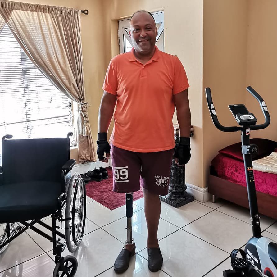 An amputation and an aneurysm have not stopped a diabetic from living his life with purpose 2 Salih2